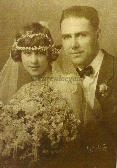 appell_herman g and margaret adelaide patterson_wedding day