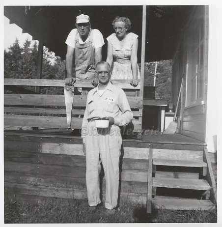 Kasae_Haggie_Ed Lalla and Bert_Hood Canal maybe_1950s maybe